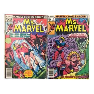 Ms Marvel Bronze Age Lot 12 19 1977 1978 Captain Marvel Appearance Ronan